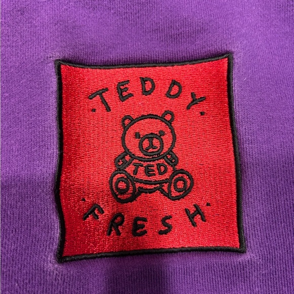 Teddy Fresh Multicolor Sweatshirt, Size M - Picture 5 of 6